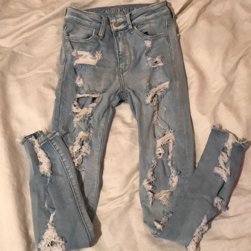 American eagle jeans 00 short